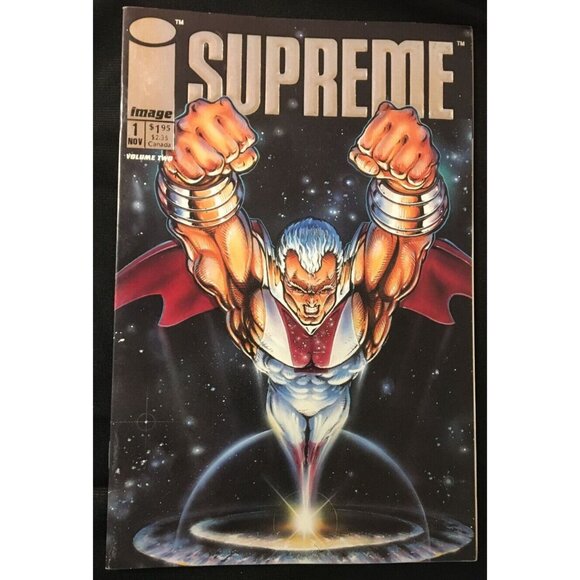 SUPREME Comic Books Lot of 9 Vol 1 Issue 24 Vol 2 Issue 1-7+20 Circa 1992-1995 - Picture 3 of 11